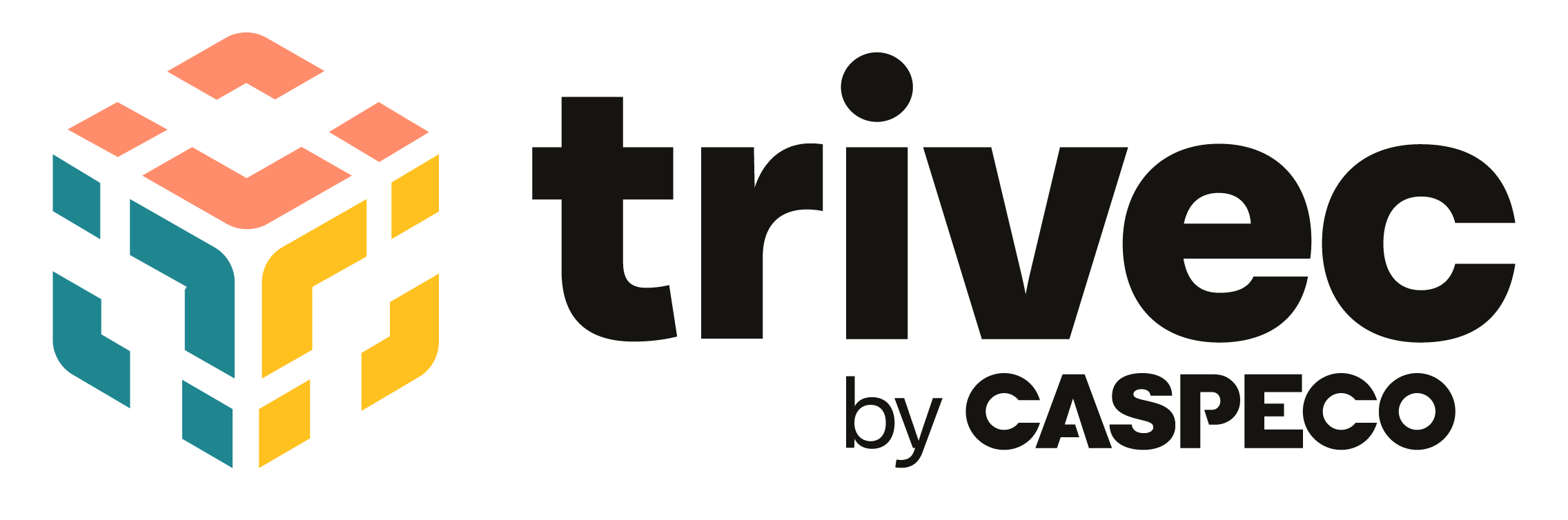 Logotype showing the name trivec by caspeco